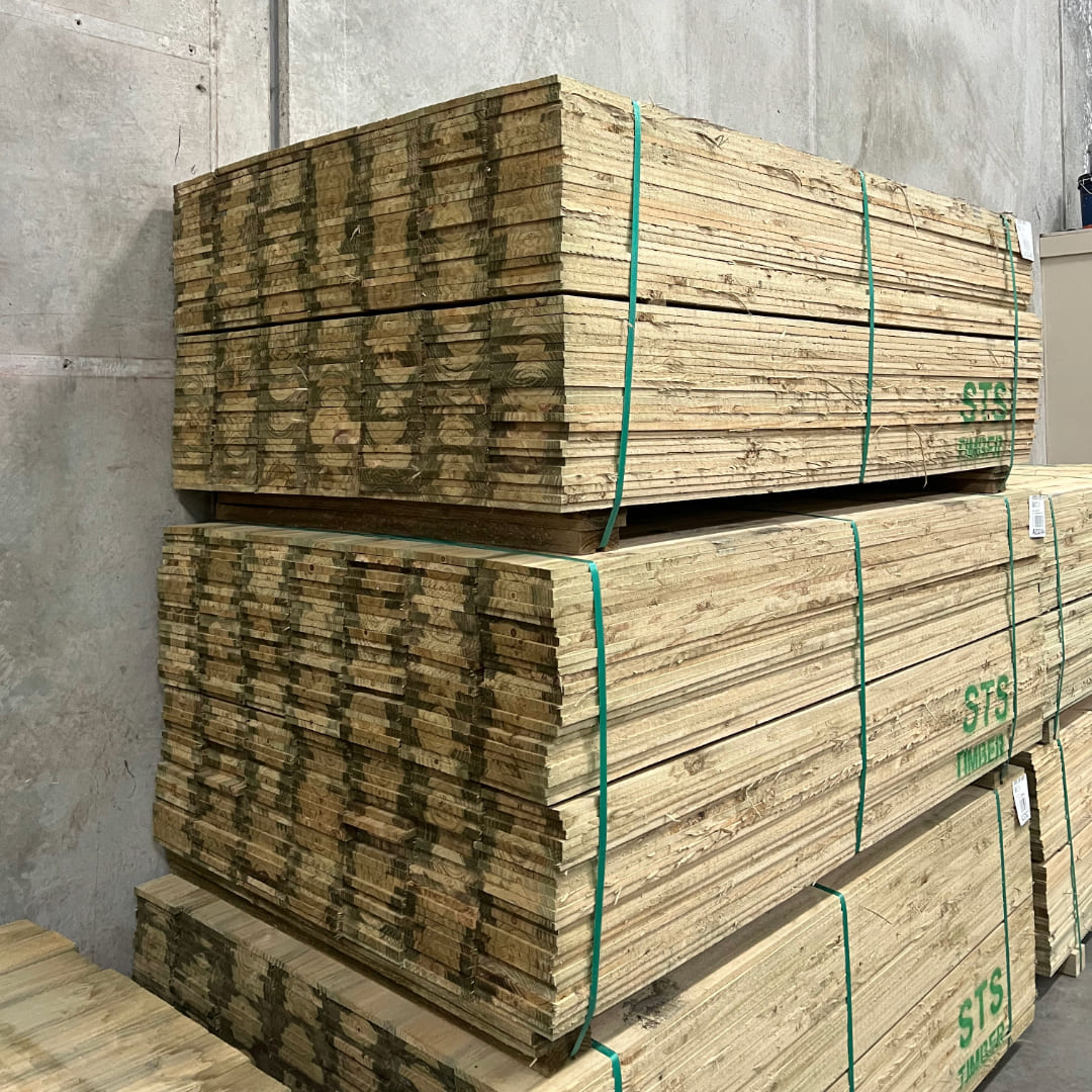 Treated Pine Paling Fence 150x12mm